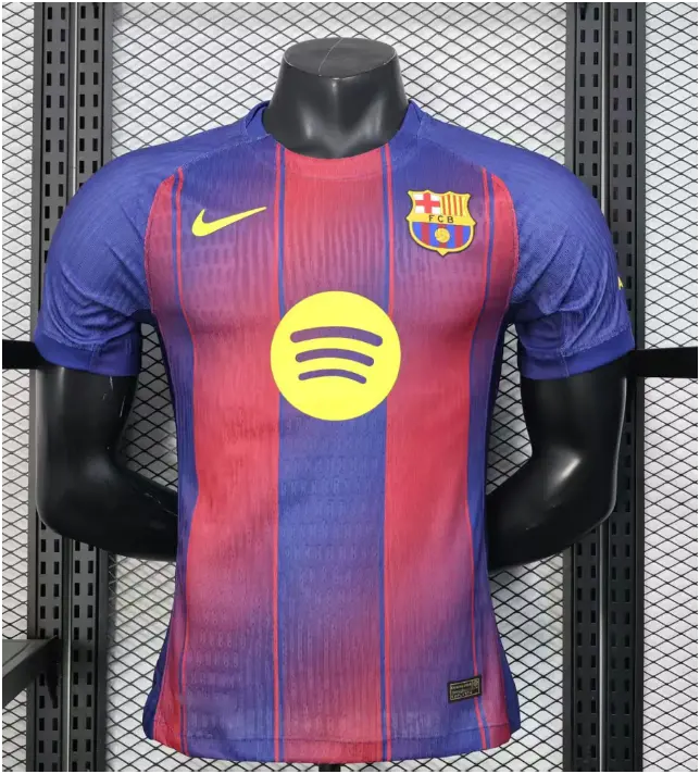 2025-26 Barcelona FC Home Kit (S, Champions League, Player Version)