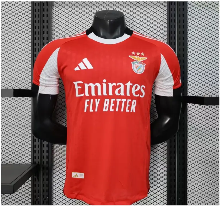 2025-26 S.L. Benfica Home Kit (S, Champions League, Player Version)