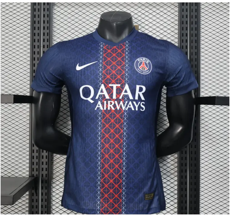 2025-26 Paris Saint-Germain FC Home Kit (S, Champions League, Player Version)
